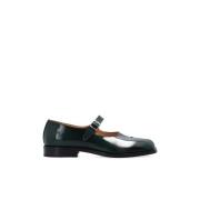 Maison Margiela Mary-Jane Tabi skor Green, Dam