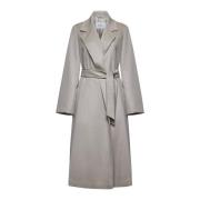 Max Mara Fornovo Sand Kasmirrock Beige, Dam