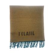 Alviero Martini 1a Classe Logoscarf i Klassisk Stil Green, Dam