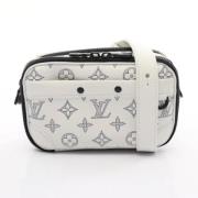 Louis Vuitton Vintage Pre-owned Canvas axelremsvskor White, Herr