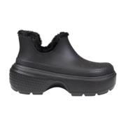 Crocs Fodrad Shorty Boot för kvinnor Black, Dam