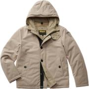 Blauer Stilig jacka med polyester och elastan Beige, Herr