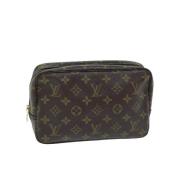 Louis Vuitton Vintage Pre-owned Canvas louis-vuitton-vskor Brown, Dam