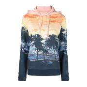 Paco Rabanne Casual Multifärgad Bomulls Sweatshirt Multicolor, Dam