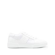 Giorgio Armani Vit Elegant Trainers Sneaker White, Herr