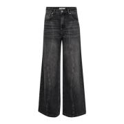 Co'Couture Wave Jeans Svarta, Lösa & Trendiga Black, Dam