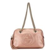 Gucci Vintage Pre-owned Laeder gucci-vskor Pink, Dam