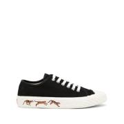 Kenzo Svart Avslappnad Trainers Sneaker Black, Dam