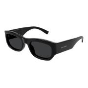 Saint Laurent Svart ram solglasögon SL 713 Black, Unisex