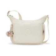 Kipling Mode Axelväska i Svart Beige, Dam