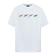 PS By Paul Smith T-shirt med tryck White, Herr