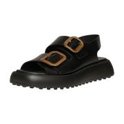 Tod's Stiliga Skor för Utomhusäventyr Black, Dam