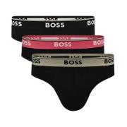 Hugo Boss Herr Brif 3P Power Slip Black, Herr