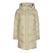 Woolrich Beige Vinterrockar Beige, Dam