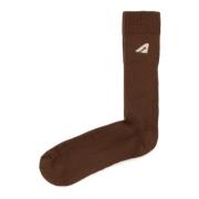 Autry Brun Bomullskalsonger Unisex Brown, Dam