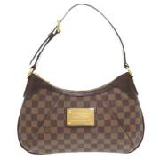 Louis Vuitton Vintage Pre-owned Canvas louis-vuitton-vskor Brown, Dam