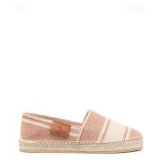 Etro Randig canvas espadriljer i brun Brown, Dam