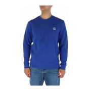 North Sails Blå Crew Neck Sweatshirt Alla Säsonger Blue, Herr