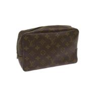 Louis Vuitton Vintage Pre-owned Canvas louis-vuitton-vskor Brown, Dam