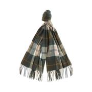 Barbour Grön Tartan Wrap Sjal Green, Dam