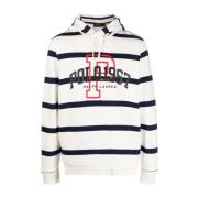 Polo Ralph Lauren Vit Casual Långärmad Sweatshirt White, Herr