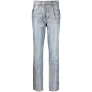 Diesel Casual Skinny Jeans i Blå Blue, Dam