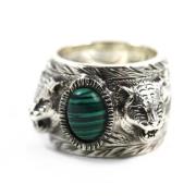 Gucci Vintage Pre-owned Metall ringar Green, Dam