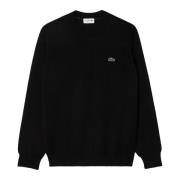 Lacoste Stilren Stickad Tröja Black, Herr