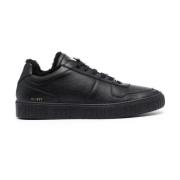 Philipp Plein Svart Läder Lo-Top Sneakers Black, Herr