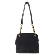 Chanel Vintage Pre-owned Laeder chanel-vskor Black, Dam