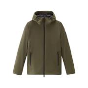 Woolrich Soft Shell Huva Jacka Green, Herr