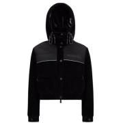 Moncler Corduroy dunjacka med Gore-Tex Black, Dam