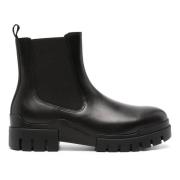 Calvin Klein Jeans Svart Combat Chelsea Ankelboots Black, Herr