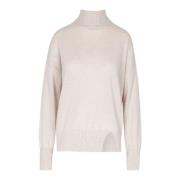 Daniele Fiesoli Lupetto Rasa Sweater Beige, Dam