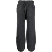 Ralph Lauren Cropped Athletic Pant Gray, Dam