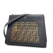 Fendi Vintage Pre-owned Laeder handvskor Black, Dam