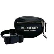 Burberry Vintage Pre-owned Tyg crossbodyvskor Black, Dam