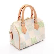 Louis Vuitton Vintage Pre-owned Canvas handvskor Beige, Dam