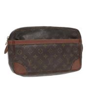 Louis Vuitton Vintage Pre-owned Canvas kuvertvskor Brown, Dam