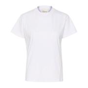 My Essential Wardrobe Rhinestone Tee Top Snö Vit White, Dam