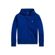 Polo Ralph Lauren Dragkedja Hoodie i bomullsblandning Blue, Herr