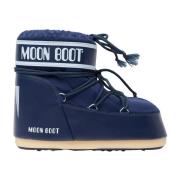 Moon Boot Nylon Logo Stövlar Blue, Dam