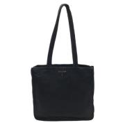 Prada Vintage Pre-owned Canvas totevskor Black, Dam