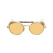 Thom Browne Ues001L 712 Sunglasses Yellow, Unisex