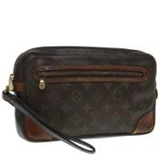 Louis Vuitton Vintage Pre-owned Canvas kuvertvskor Brown, Dam