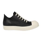 Rick Owens Luxor Låga Sneakers Black, Herr