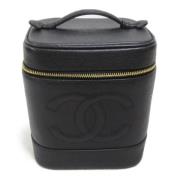 Chanel Vintage Pre-owned Laeder chanel-vskor Black, Dam