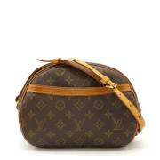 Louis Vuitton Vintage Pre-owned Canvas axelremsvskor Brown, Dam