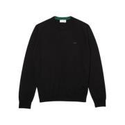 Lacoste Herr Pullover Tröja Black, Herr