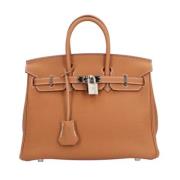 Hermès Vintage Pre-owned Laeder handvskor Brown, Dam